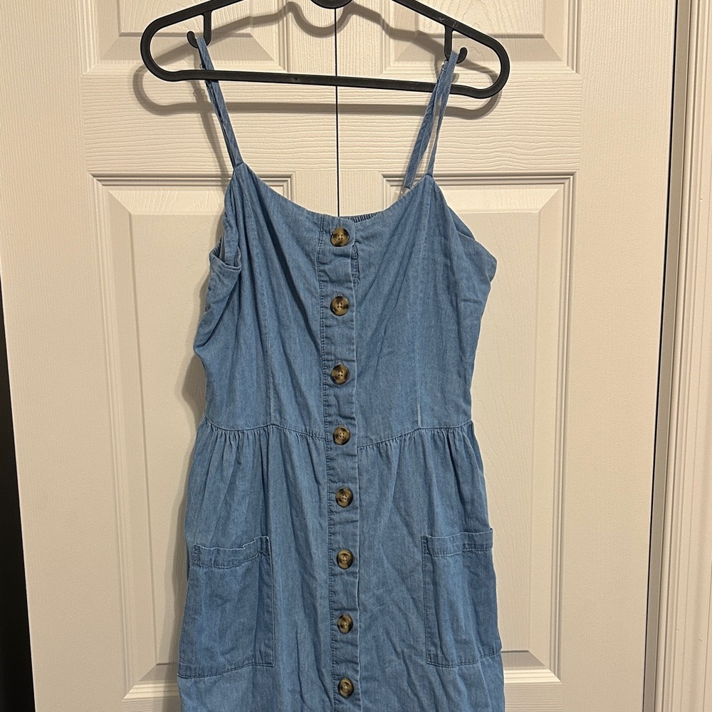 Justify Light Blue Denim Dress